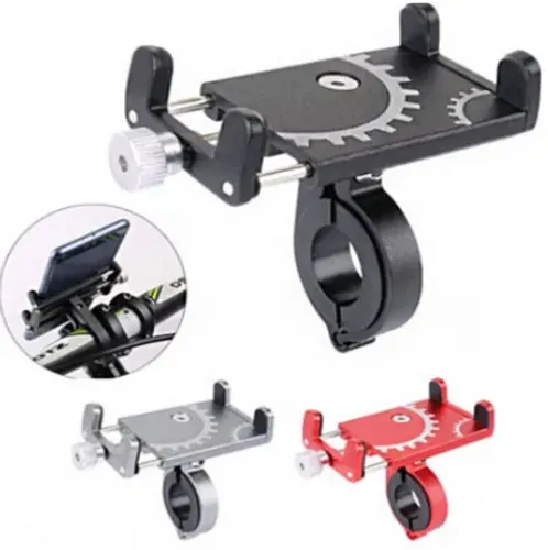Suporte Para Celular Gps Moto Motoboy Ciclismo Bike Bicicleta Em Alumínio z612
