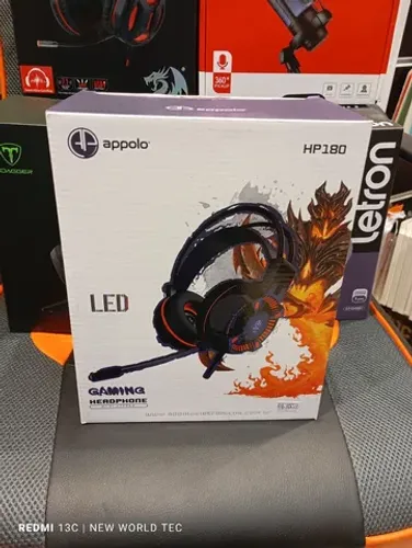 Headset Gamer com LED Appolo