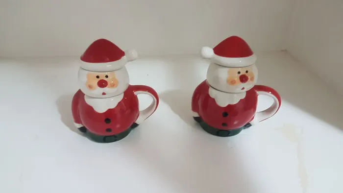 Conjunto de Canecas com Infusor Papai Noel - Home Style 