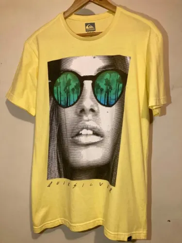 [Desapega] Camiseta Quiksilver - De Colecionador - Tam G - Item raro - Original