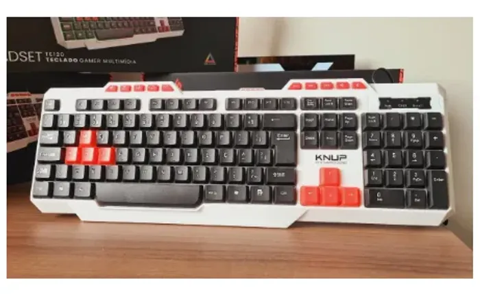 Teclado Gamer Knup KP-TE120 Rgb Abnt2