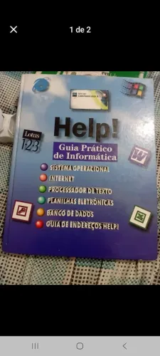 Livro capa dura de informática
