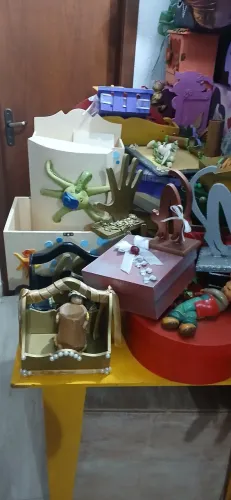 Lote várias caixinhas MDF Revenda Artesanatos 