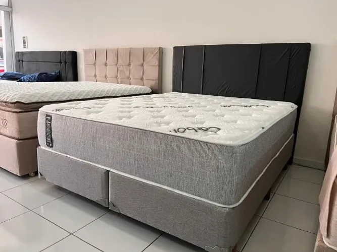 Cama Box Queen Size Nova Molas Ensacadas Visco Elástico Marca Umaflex Pronta Entrega!