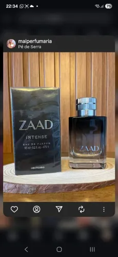 Zaad intense Deo Parfum 