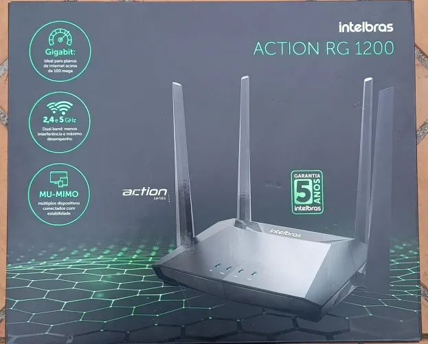 Roteador Intelbras Action RG 1200 dual Band