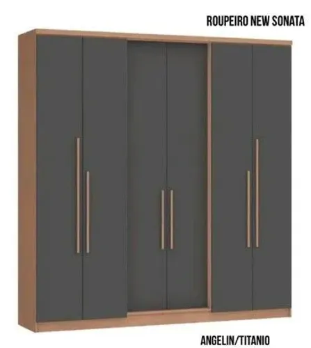 Guarda-Roupa New Sonata Angelin/Titanio