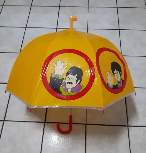 Yellow submarine guarda chuva raro imaginarium