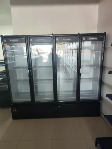 EXPOSITOR REFRIGERADO FRIOS E LATICINOS 4 PORTAS REFRIMATE NOVO