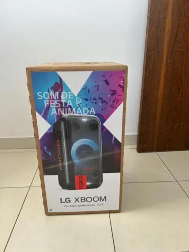 Caixa de Som Portátil LG Xboom XL5, Bluetooth, 200W RMS, 12Hrs de Bateria, Sound Boost - N