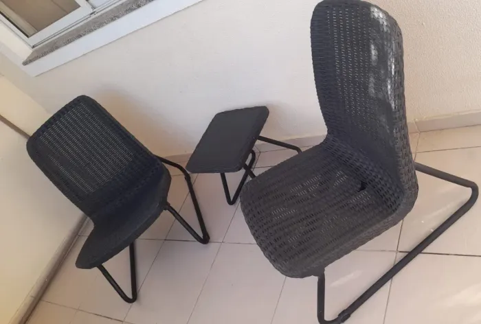 Cadeira e Mesa Externa TUDO POR: