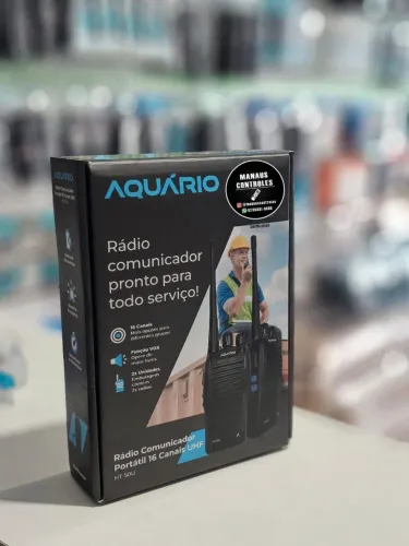 Rádio Comunicador Aquário 16 canais ( Homologado pela Anatel )