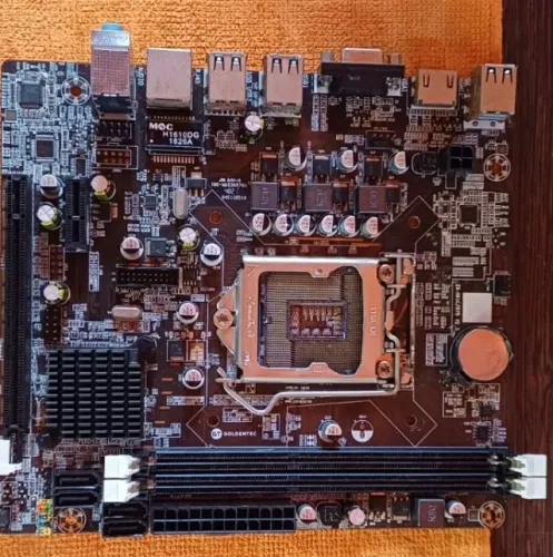 Placa Mãe Soquete 1155 com defeito