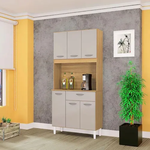 Armário compacto com montagem e entrega grátis