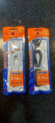 Cabo USB tipo C para celular Inova 1 metro