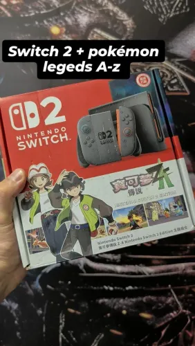 Nintendo switch 2 novo + pokémon
