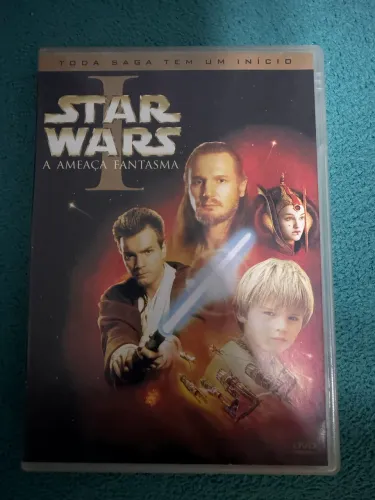 DVD duplo Star Wars Ep1 A Ameaça Fantasma original
