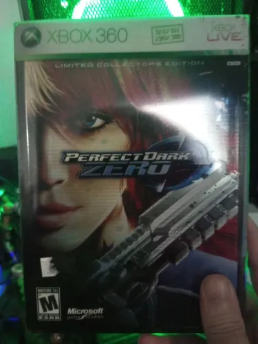 Perfect Dark Zero jogo Xbox 360  Edição de Colecionador steelbook game x360
