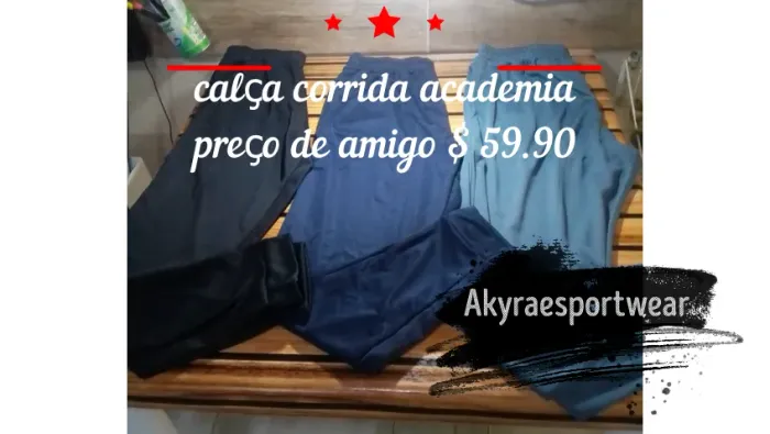Calça Masculina Slim Dry-Fit Academia Treino
