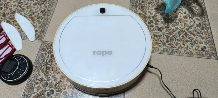 Robô Aspirador Ropo Glass - Limpeza Inteligente