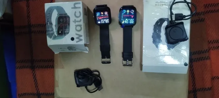 Lote Smartwatch, relógios e peças