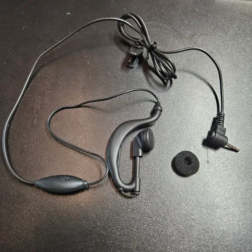 Kit de 3 Fones para radio segurança 1 ponto 