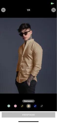  Camisa Social Linho GG Gola Padre - Estilo e Elegância no Ponto!