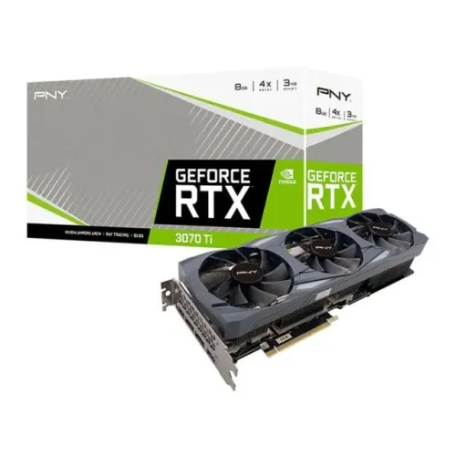 Placa de Vídeo Nvidia Geforce RTX 3070 Ti Pny Uprising, 8GB, 256 Bit, GDRR6X - VCG3071T8TF