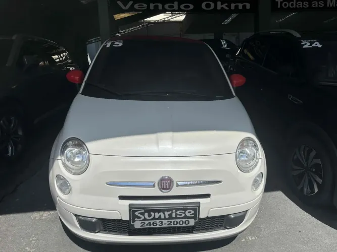 Fiat 500 Cabrio/ Coupe 2015 Lindo ! 
