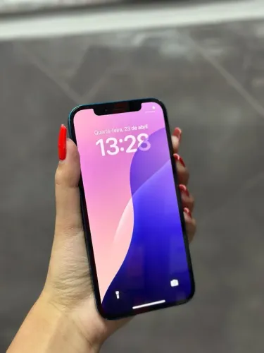 iPhone 12   64GB  Azul  88% saúde da bateria SEMI NOVO COM GARANTIA LOJA FISICA 