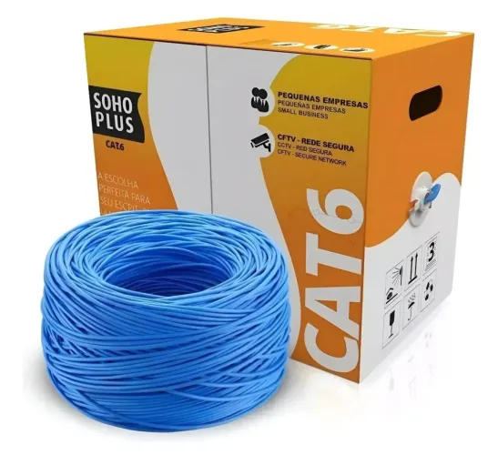Cabo de rede cat6 sohoplus