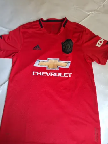 Camisa Retrô Manchester United 19/20 - Masculina Adidas - Vermelha