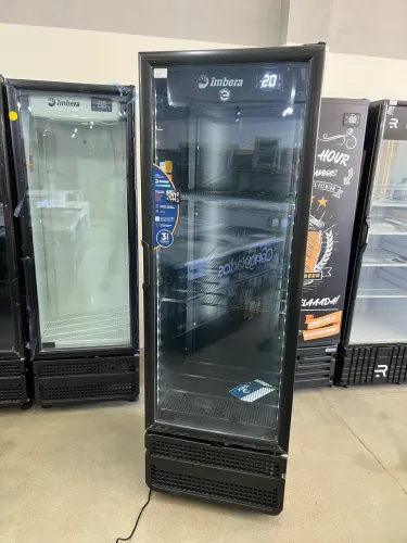 Cervejeira expositora Imbera 569L Full black - pronta entrega - 