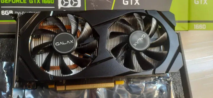 Placa de Vídeo Galax NVIDIA GeForce GTX 1660 6GB