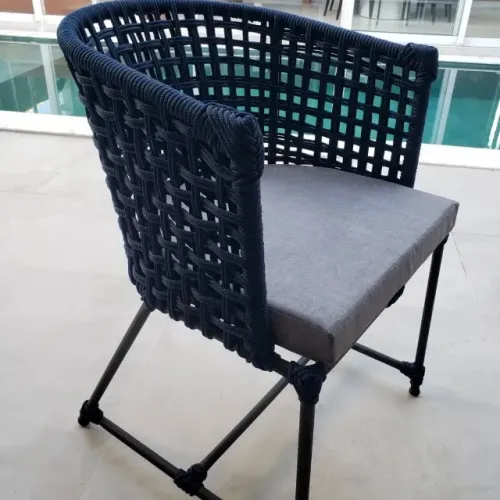 CADEIRA TURIM DE CORDA NÁUTICA - TRAMA DUPLA _ (UNIDADE)