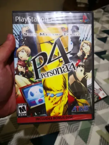 Persona 4 PS2 Lacrado