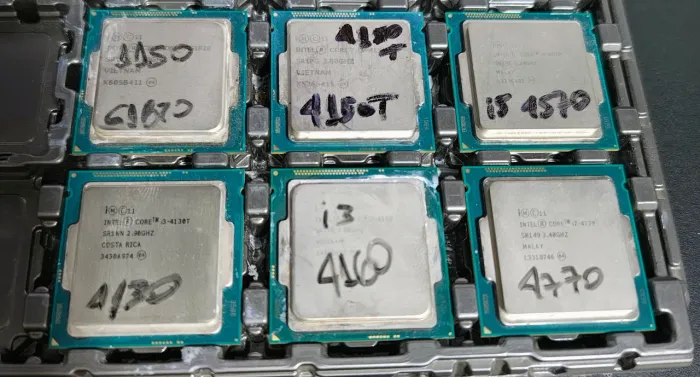 Processadores Intel Core Celeron, i3, i5 e i7 a venda!