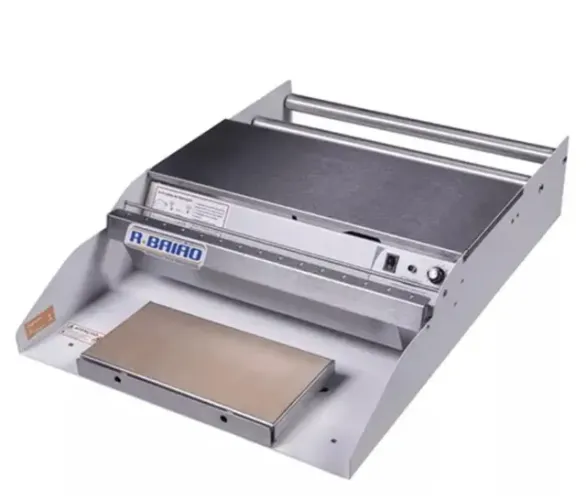Embaladora Embalafil Standart 400mm Mod 12902 R. Baião - Inox Compacta Bivolt - R.Baião