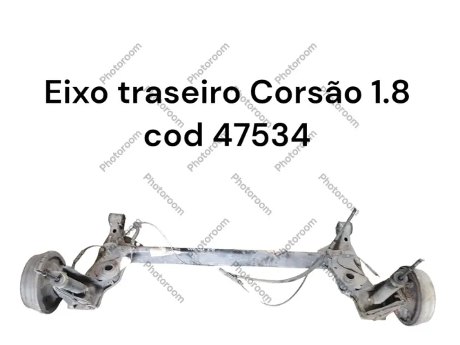 Eixo traseiro Corsa 1.8