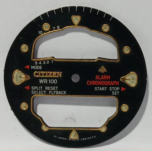 Mostrador relógio citizen wr 100