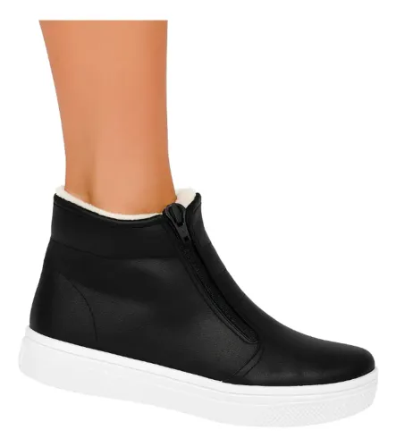 Tênis Botinha Feminina - Conforto e Estilo para Arrasar no Inverno