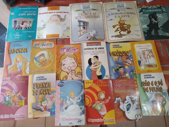 Livros Infantis - Clássicos Eternos - Diversos Títulos
