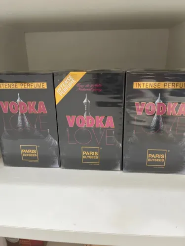 Kit Perfume Vodka Love 100ml - 3 unidades (Fantasy Midnight Britney Spears)