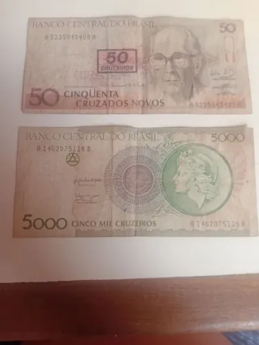 Cédulas antigas e raras !!