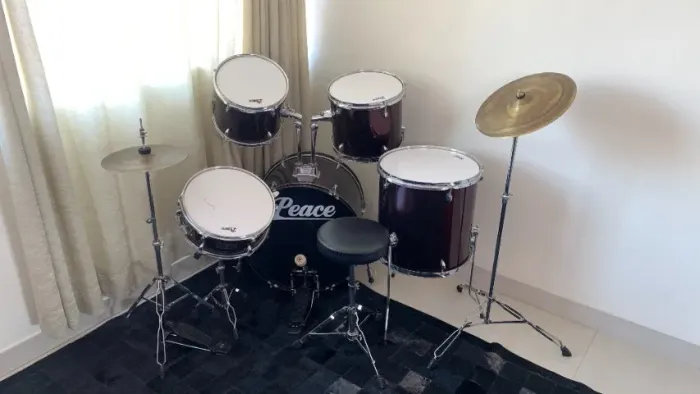 Bateria Peace DP-200 - Instrumento Musical