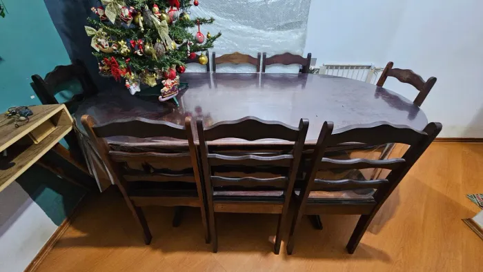 mesa Vintage madeira maciça 