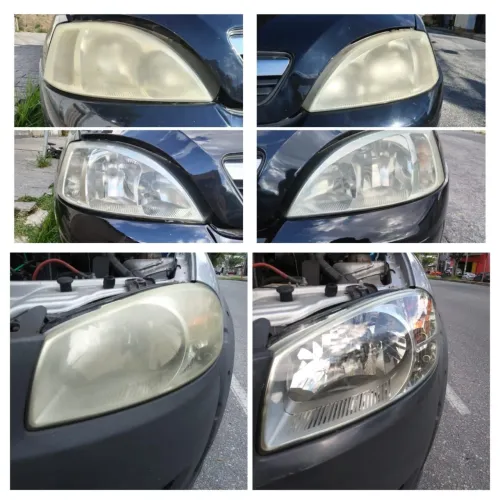 Polimento e Revitalização dos faróis, 3anos de garantia*, amarelado com pouca iluminação.