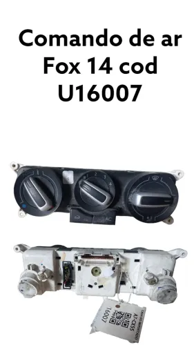 Comando De Ar Fox 14 Cod U16007