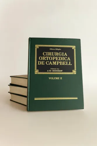 Kit 5 Livros Cirurgia Ortopédica de Campbell Oitava Edição A H Crenshaw