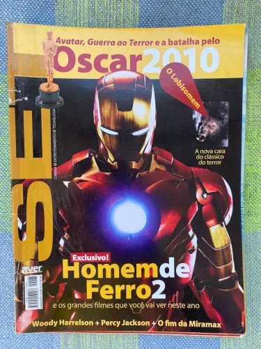 Revista Set - Cinema e Vídeo Edição 268 Homem de Ferro 2
